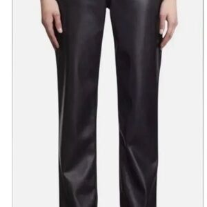 The Kooples Black Straight Leg Women's Pants
